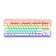 Клавиатура за игри The G-Lab Mercury AZERTY Бял