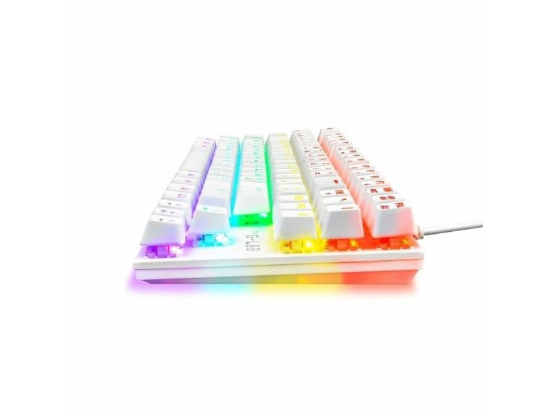 Клавиатура за игри The G-Lab Mercury AZERTY Бял