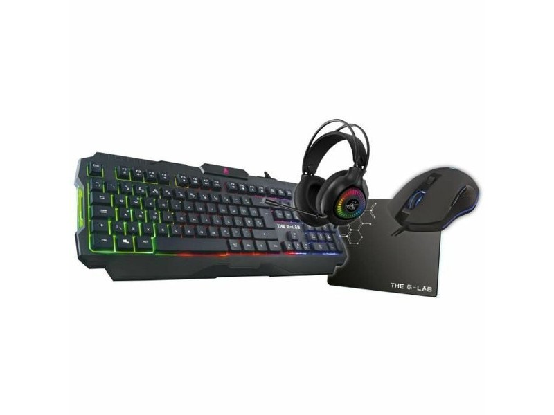 Клавиатура с мишка The G-Lab Azerty френски