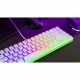 Блутут клавиатура The G-Lab Azerty френски Бял