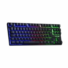 Клавиатура за игри The G-Lab KEYZ CAESIUM TKL WIRELESS Черен AZERTY
