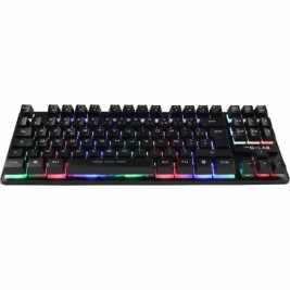 Клавиатура за игри The G-Lab KEYZ CAESIUM TKL WIRELESS Черен AZERTY