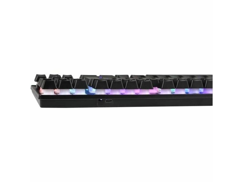 Клавиатура за игри The G-Lab KEYZ CAESIUM TKL WIRELESS Черен AZERTY