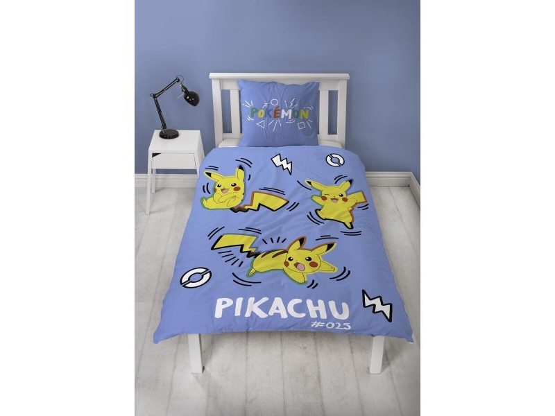 Комплект покривка за завивка Pokémon Син 2 Части
