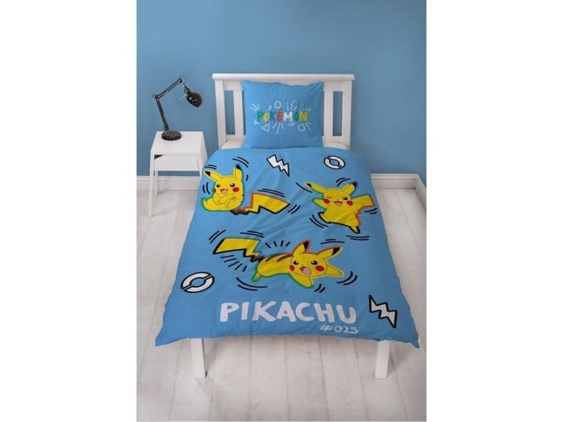 Комплект покривка за завивка Pokémon Син 2 Части