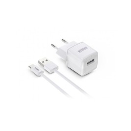 Зарядно за стена + USB-C кабел Urban Factory PSC25UF Бял 12 W