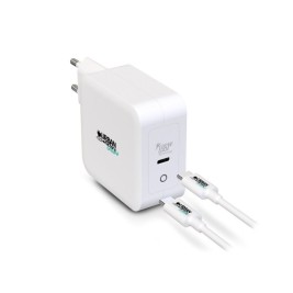 Зарядно за стена + USB кабел C Urban Factory GSC10UF Бял