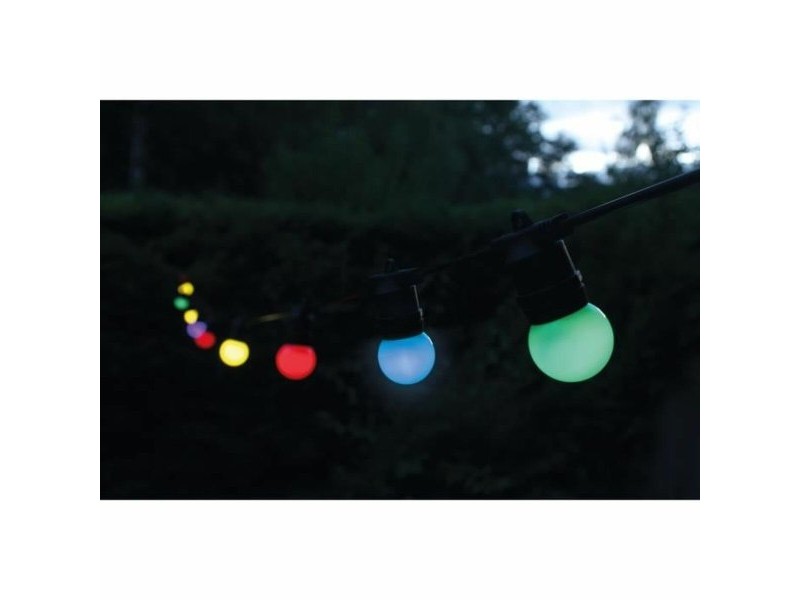 Гирлянда от LED Светлини Черен Многоцветен 5 m LED