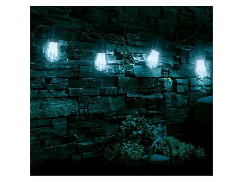 Гирлянда от LED Светлини Rio Черен Многоцветен 5 m LED RGB 20