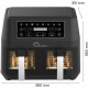 въздушен фритюрник Little Balance 8765 Черен 2460 w 9 L
