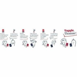 Набор от въпроси и отговори Taggle Patrón