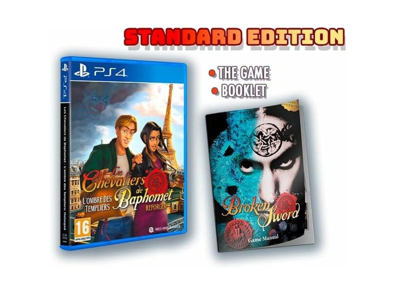 Видеоигра PlayStation 4 Just For Games LES CHEVALIERS DE BAPHOMET