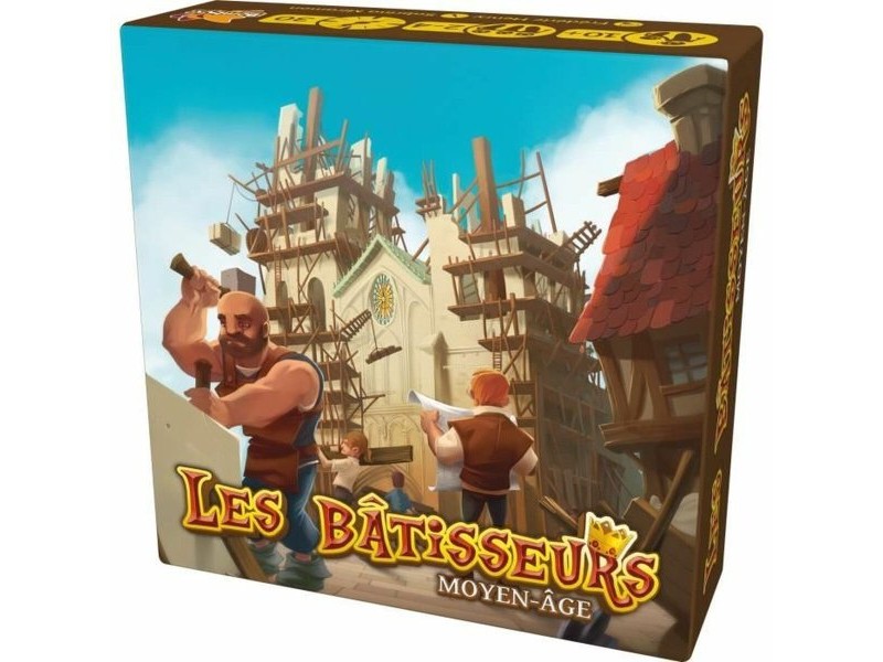Настолна игра Asmodee Bâtisseurs (Les) : Moyen âge (FR)