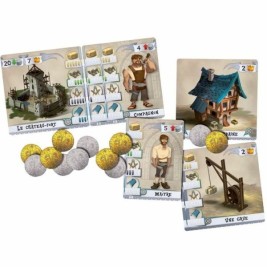 Настолна игра Asmodee Bâtisseurs (Les) : Moyen âge (FR)