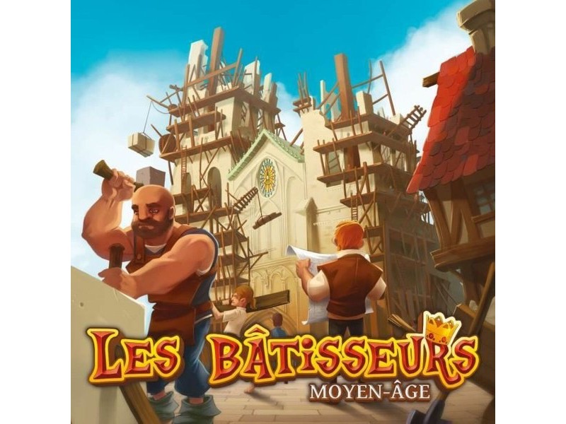 Настолна игра Asmodee Bâtisseurs (Les) : Moyen âge (FR)