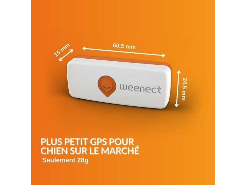 Локатор против Загубване Weenect Weenect XS GPS Бял