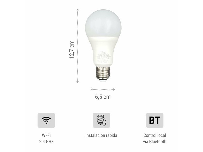 Смарт Крушка Konyks e27 Бял F (2700 K) (6500 K)