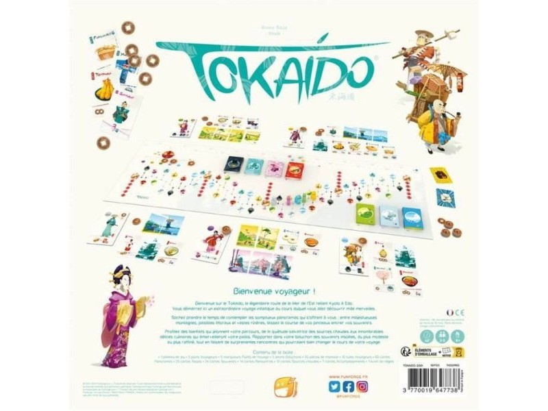 Настолна игра Asmodee Tokaido : 10ème Anniversaire (FR)