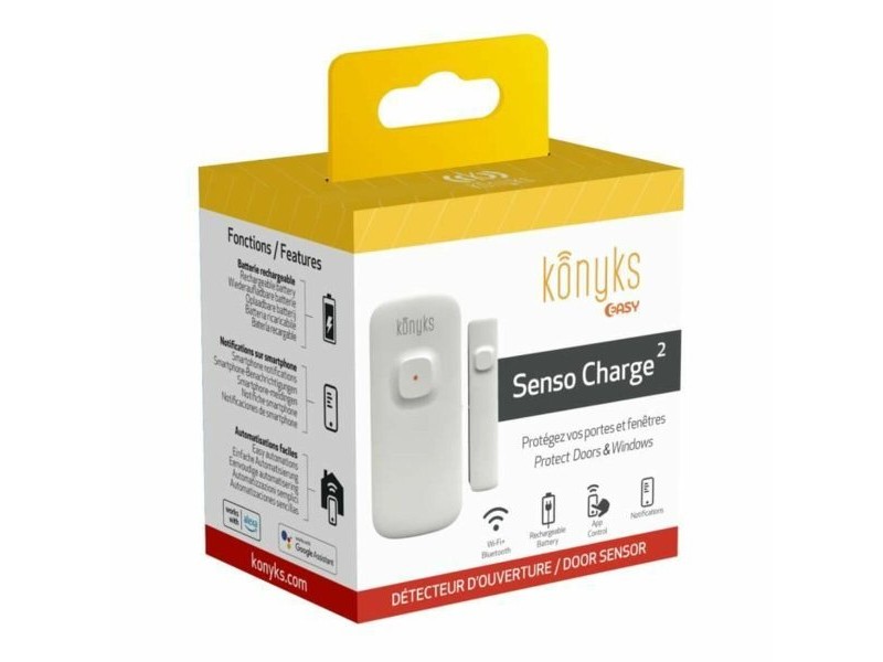 Детектор за Отваряне на Врати и Прозорци Konyks Senso Charge 2 Wi-Fi 2,4 GHz