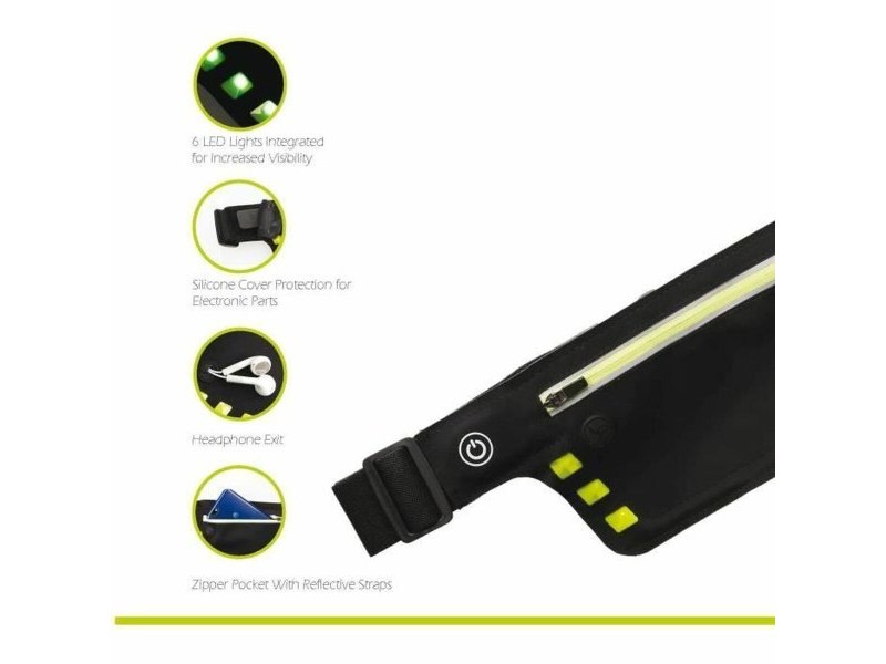 Чантичка за Бягане за Кръста Schildkröt Черен