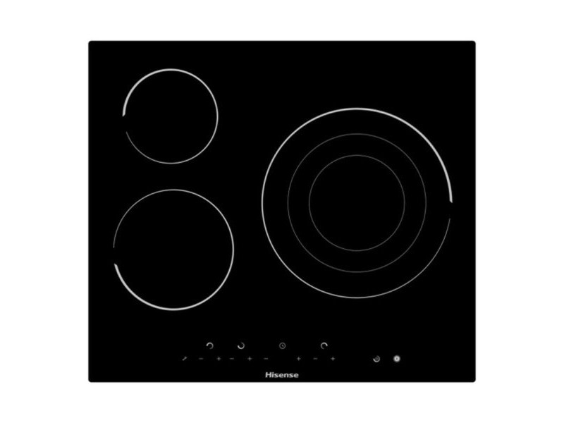 Стъклокерамичен котлон Hisense 1 60 cm Черен 60 cm 5700 W