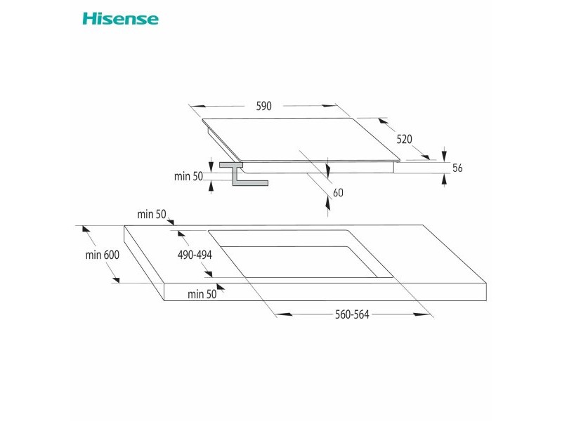 Индукционен Котлон Hisense