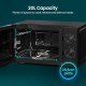 микровълновата фурна Hisense H20MOBP1HI Черен 700 W 20 L