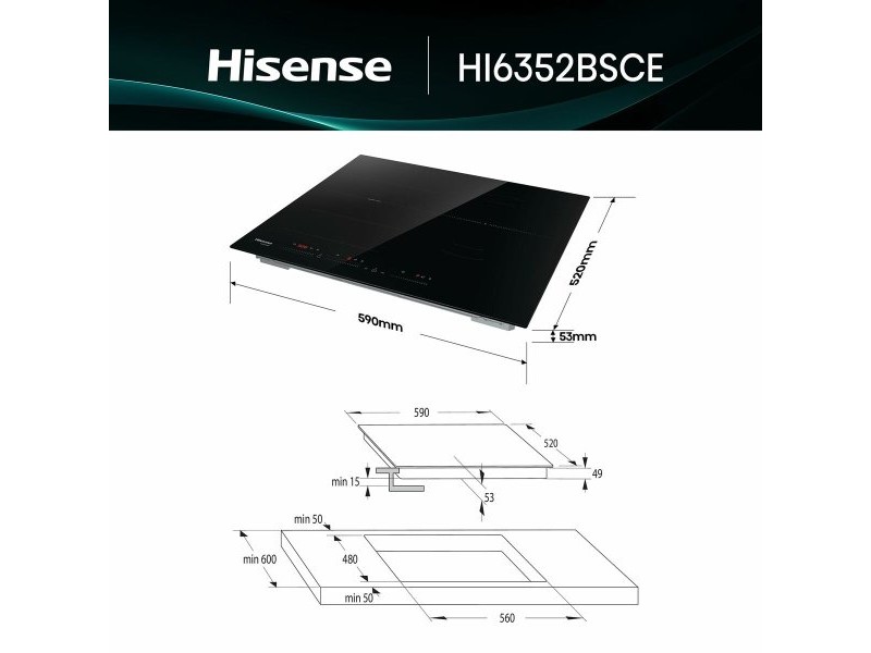 Индукционен Котлон Hisense