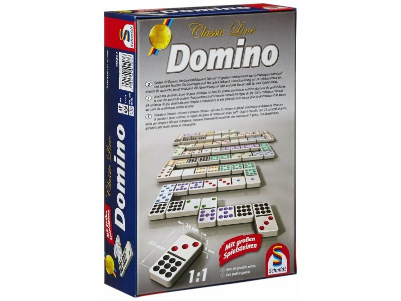 Домино Schmidt Spiele Classic Line Многоцветен