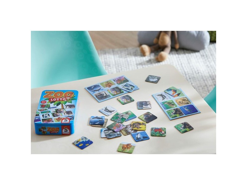 Настолна игра Schmidt Spiele Zoo Lotto Животни