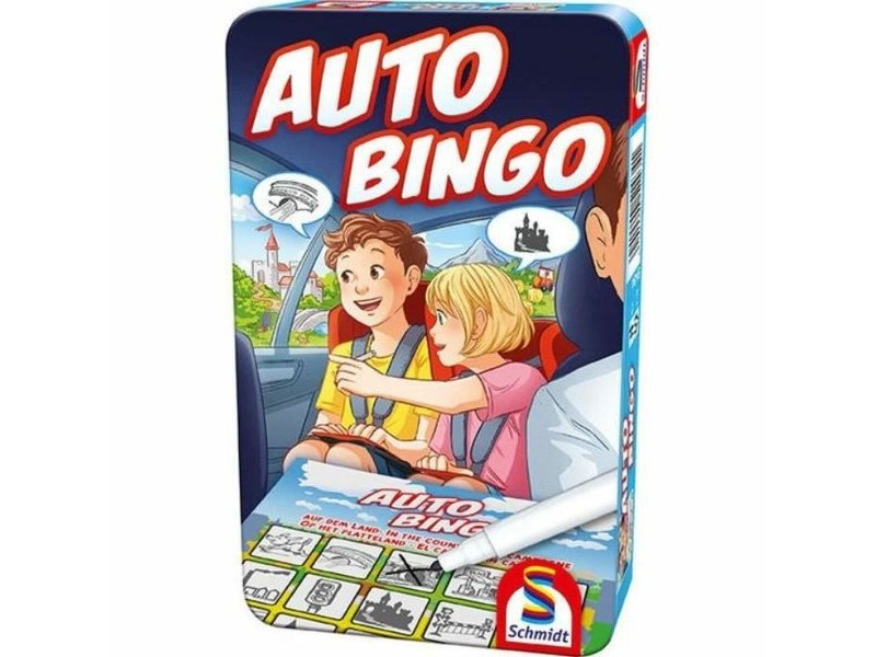 Настолна игра Schmidt Spiele Auto-Bingo