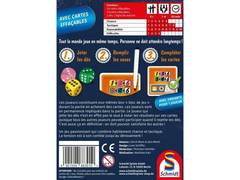 Настолна игра Schmidt Spiele Donnant Donnant (FR)