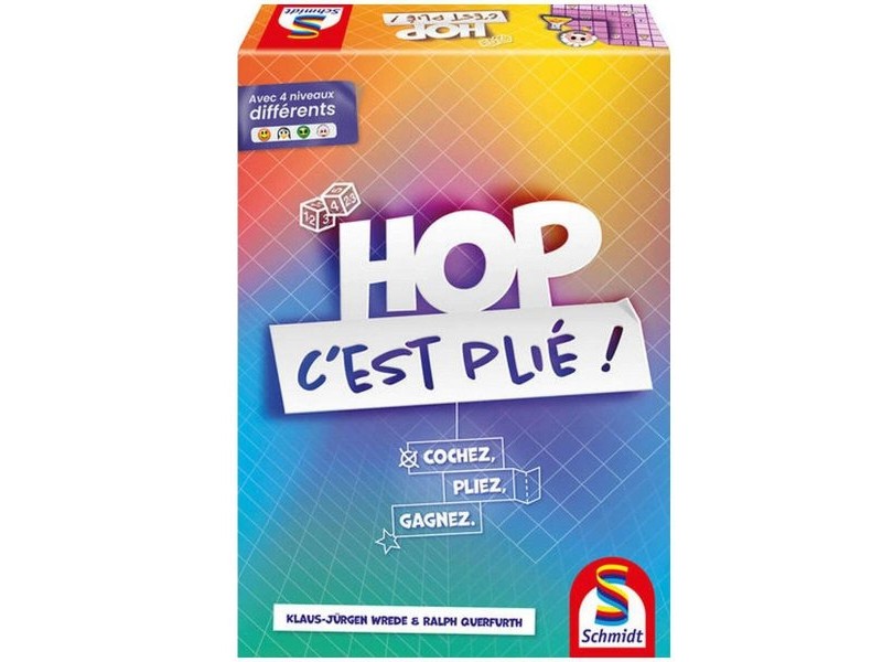 Настолна игра Schmidt Spiele HOP C'est Plié! (FR)