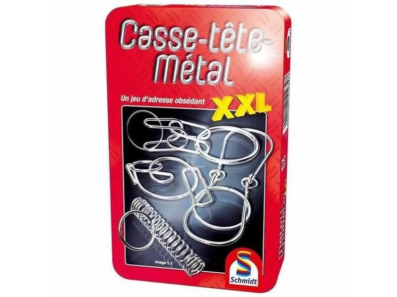 Настолна игра Schmidt Spiele Casse-téte -metal XXL (FR) Настолна игра Schmidt Spiele Casse-téte -metal XXL (FR)