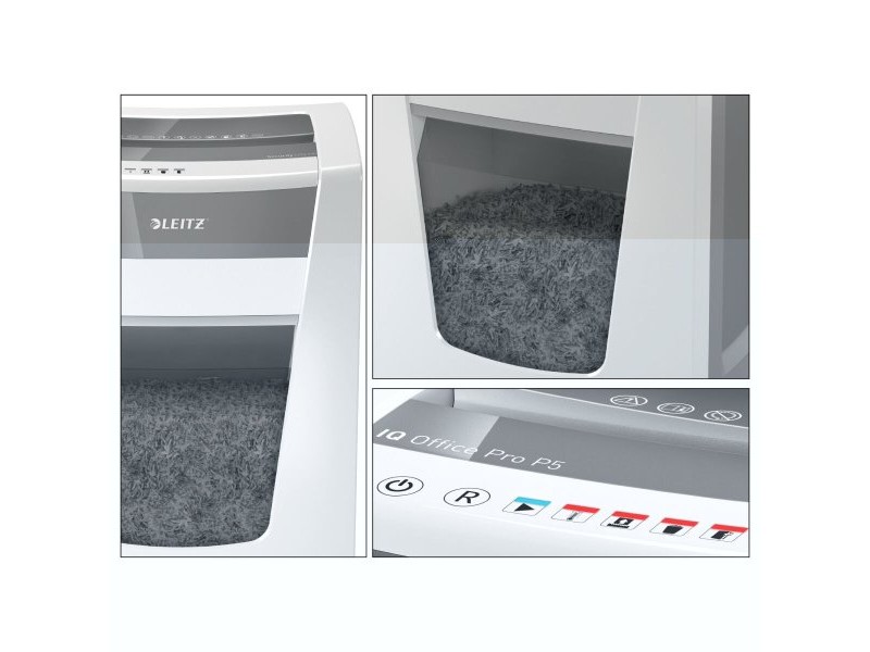 Шредер за хартия за микро рязане Leitz Office Pro P5 Leitz IQ 30 L