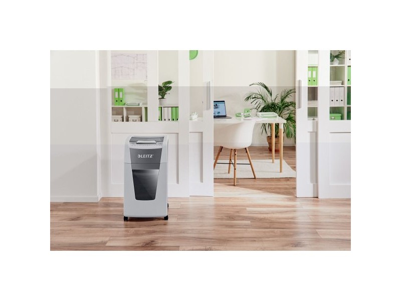 Шредер за хартия за микро рязане Leitz IQ 300 Autofeed P5 60 L