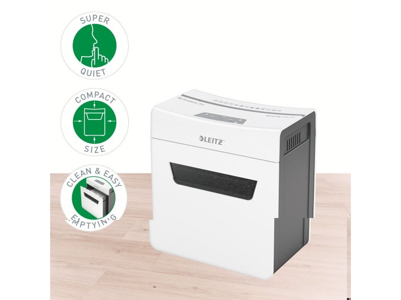 Шредер за хартия за микро рязане Leitz IQ 150 Autofeed P4