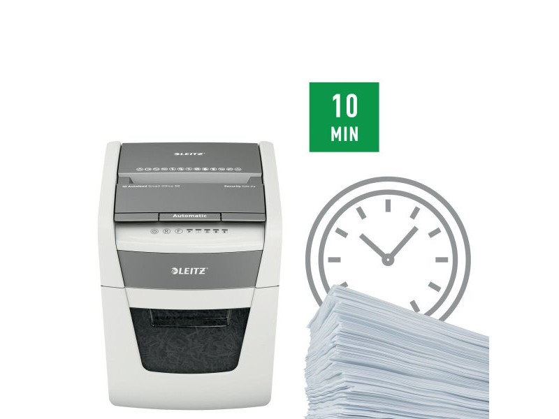 Шредер за хартия Leitz IQ Autofeed 50X P4 20 L