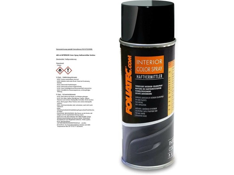 Лечение Foliatec Primer Clear Spray Използване на закрито 400 ml Прозрачен