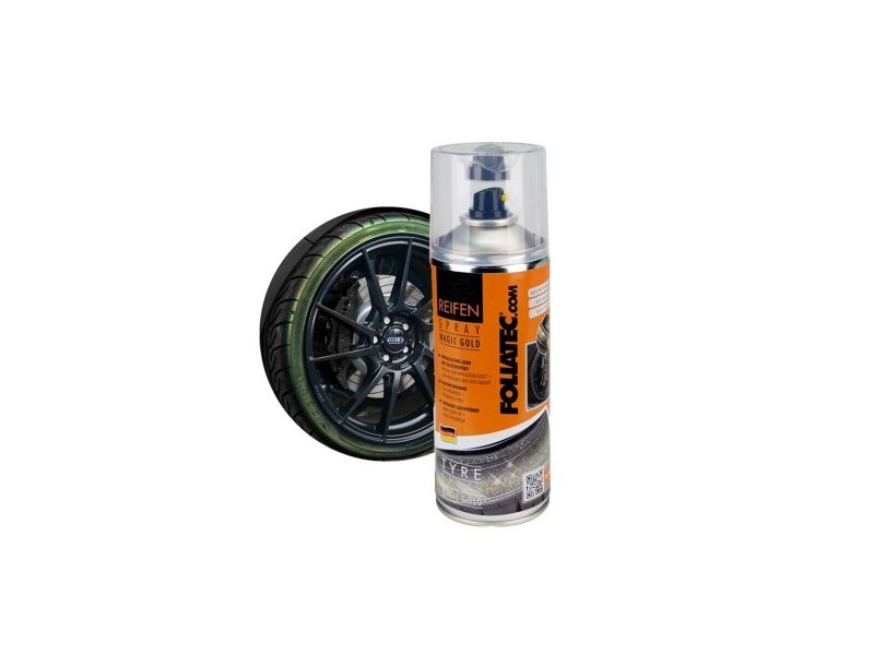 Спрей боя Foliatec Златен Колела 400 ml