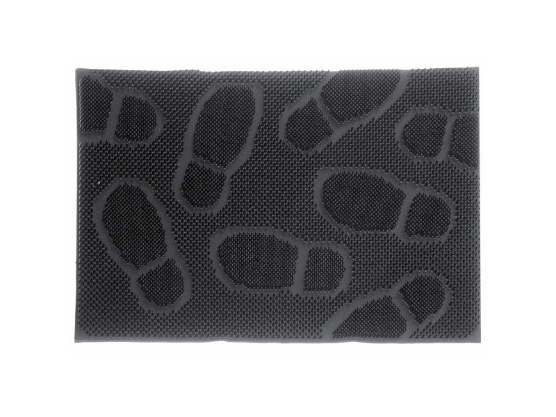 Изтривалка за Врата Pin Mat Черен Естествен каучук 60 x 40 cm