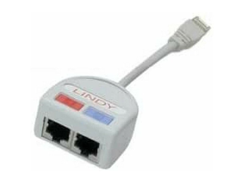 UTP Адаптер LINDY 34002 Сив