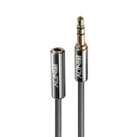 Кабел за удължаване за слушалки с микрофон LINDY 35327 1 m Черен Антрацит