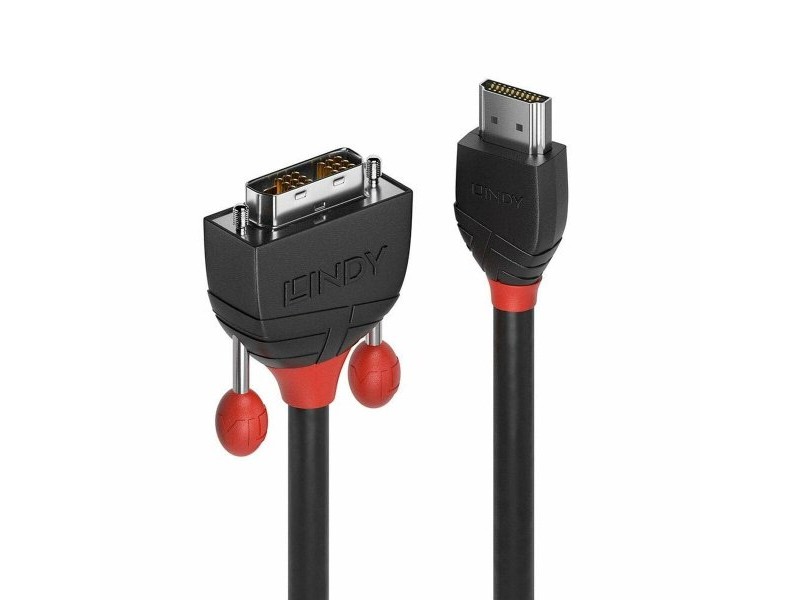 Кабел HDMI към DVI LINDY 36270 Черен 1 m