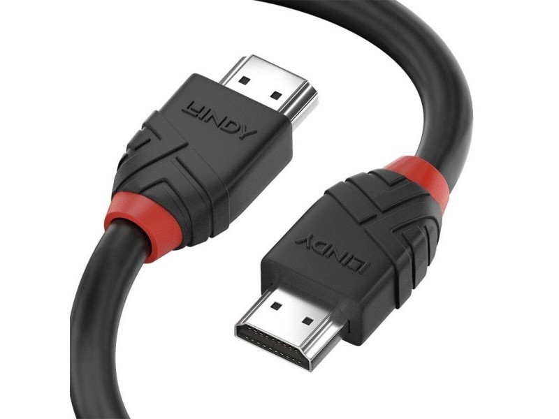 Кабел HDMI LINDY BLACK LINE Черен