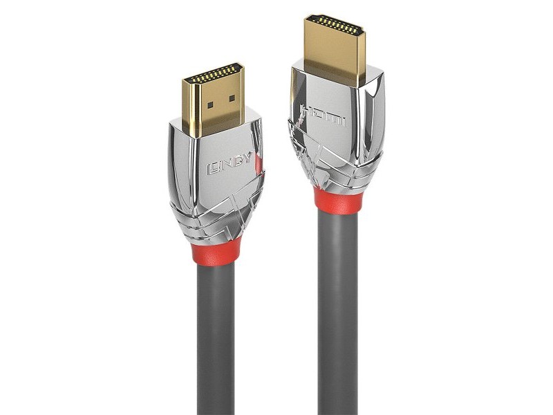 Кабел HDMI LINDY 37876 10 m Сив