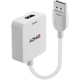 Адаптер за HDMI към DisplayPort LINDY 38303 Бял