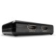 HDMI суич LINDY 38357 2 m Черен
