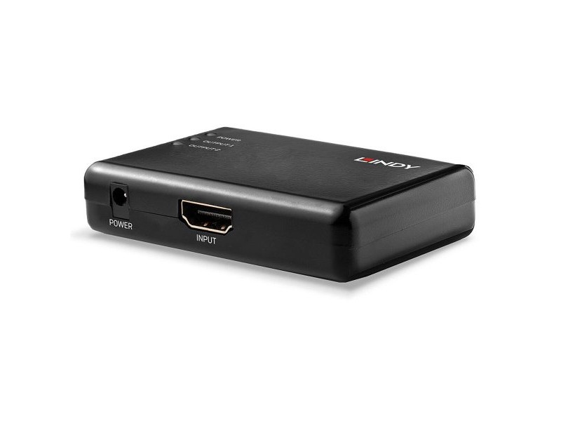 HDMI суич LINDY 38357 2 m Черен