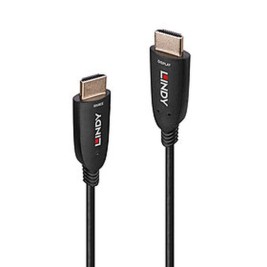 Кабел HDMI LINDY OPTIC HYBRID Черен